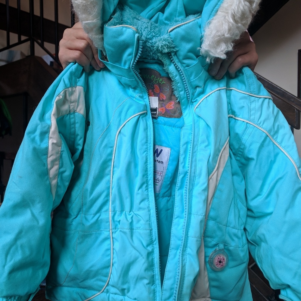 Obermeyer kids ski snow suit jacket